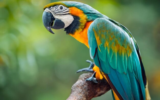 Colourful Parrot Birds