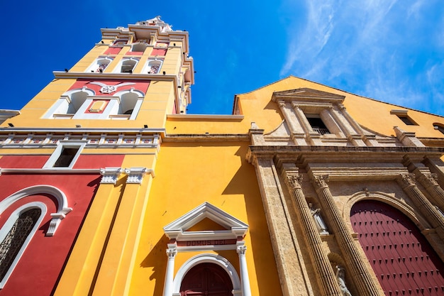 Columbia Unesco-site kleurrijke Cartagena ommuurde stad Cuidad Amurrallada in het historische stadscentrum
