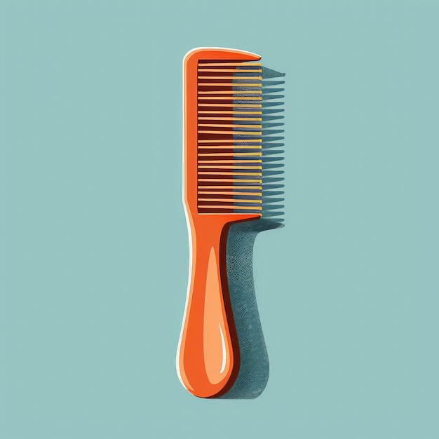 Comb Vector Illustration High Quality 8K