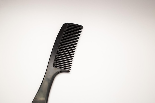 Comb on white background object shot xA