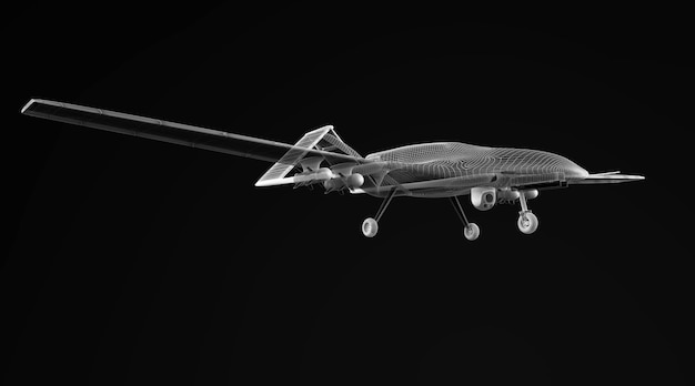 Photo combat drone 3d model