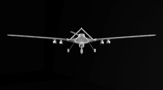 Photo combat drone 3d model