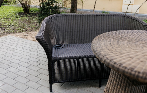 Comfort wicker garden furniture