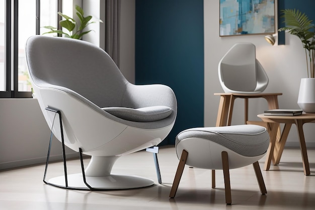 Photo comfortable modern chair