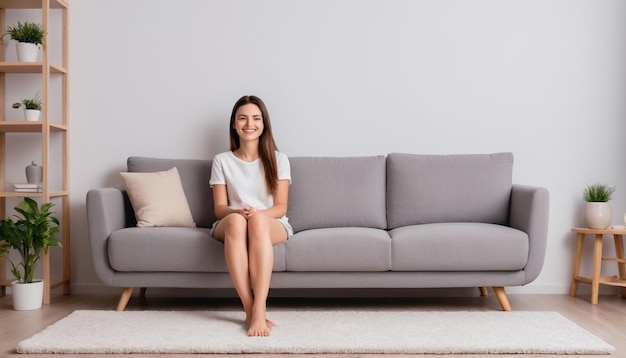 comfortable sofa HD 8K wallpaper Stock Photographic Image