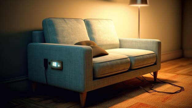 comfortable sofa