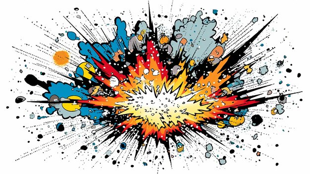 Comic Explosion Png Comic Book Explosion Png