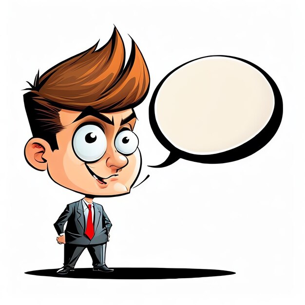 Photo comic speech bubbles comic scene with a talking comic cartoon illustration