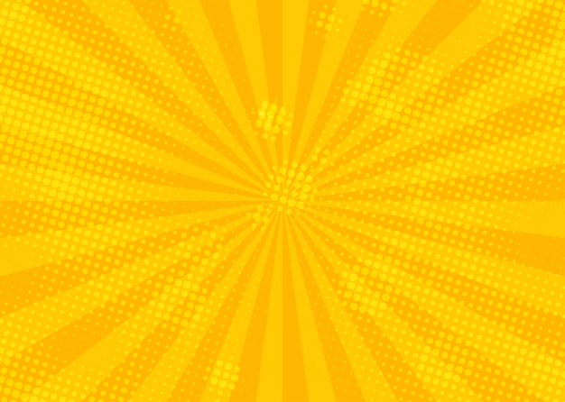 comic yellow background.