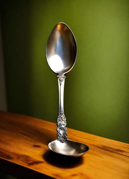 Photo comically large spoon