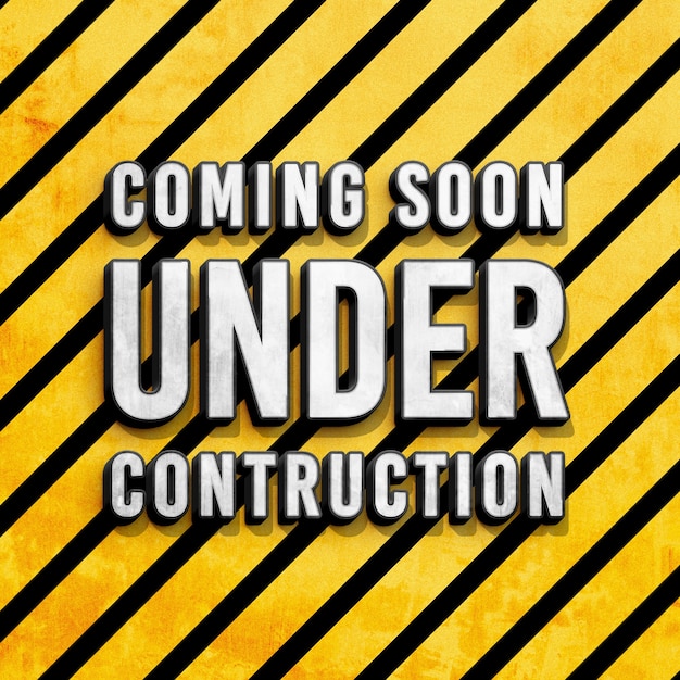 Coming soon under contruction