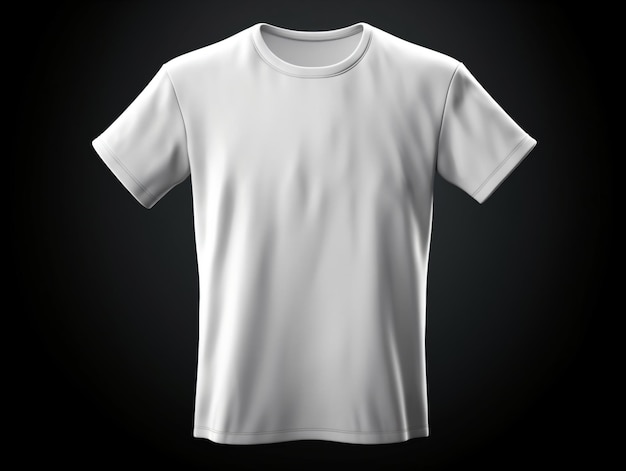 Premium AI Image | Commercial white tshirt mockup