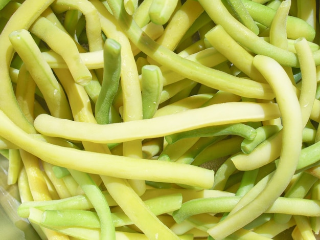 Common bean vegetables