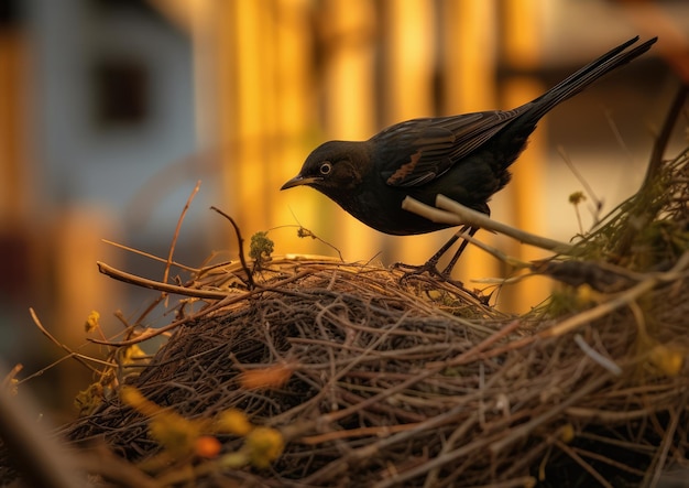 The common blackbird