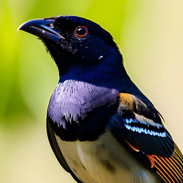 일반적인 grackle 새