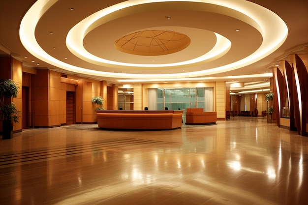 Foto interno comune di un edificio per uffici
