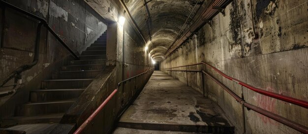 Photo of a common underground passageway