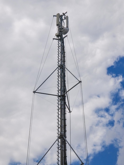 Photo communication tower antenna