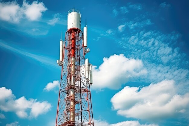 Communication Tower Stock Photos photography Generated AI