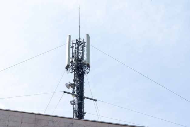 Communication Tower telephone relay antenna station cellular