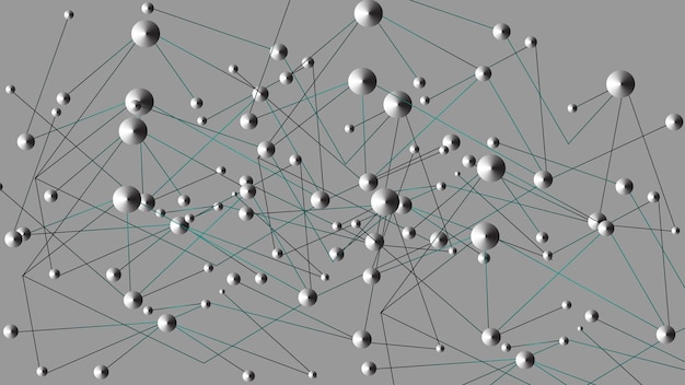 communications network data process activity data connect technology illustration background