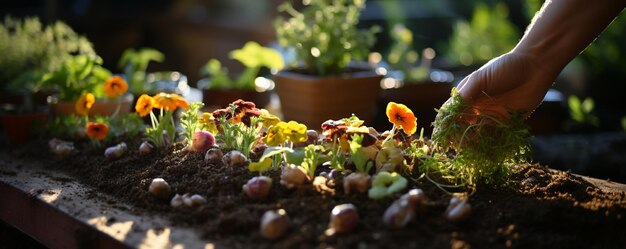 Community Composting Initiative Reducing Waste Background