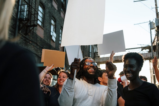 Community standing up for their rights