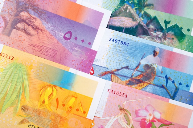 Comorian Franc bills