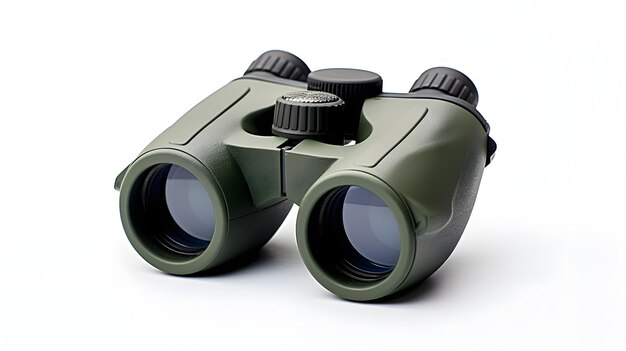 Photo compact binoculars and bird watching guide