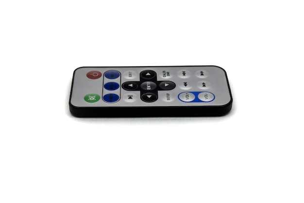 Photo compact control panel on a white background