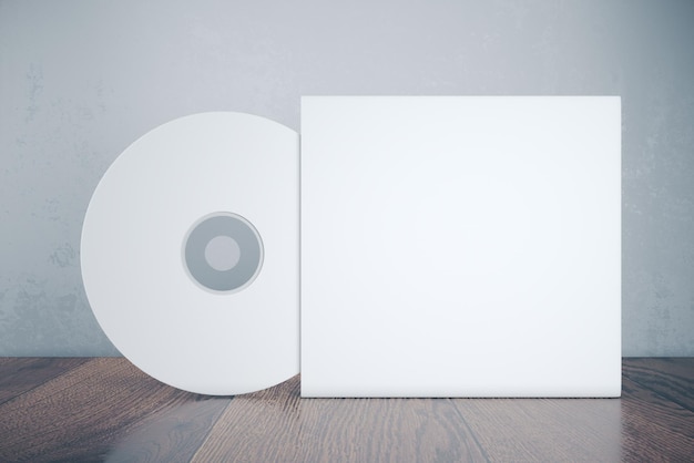 Foto compact disc con coperchio