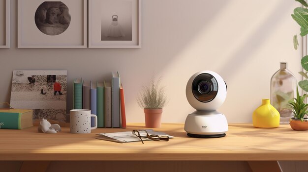 Compacte beveiligingscamera voor thuis