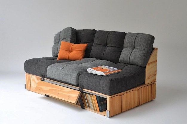 Compacte meubels Multifunctionele inrichting van het huis Beste compacte afbeelding