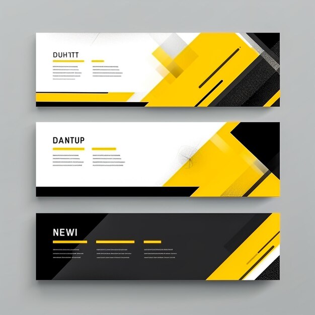 Photo company profile company profile yellow color shape template design