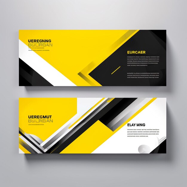 Company profile Company Profile yellow color shape template design