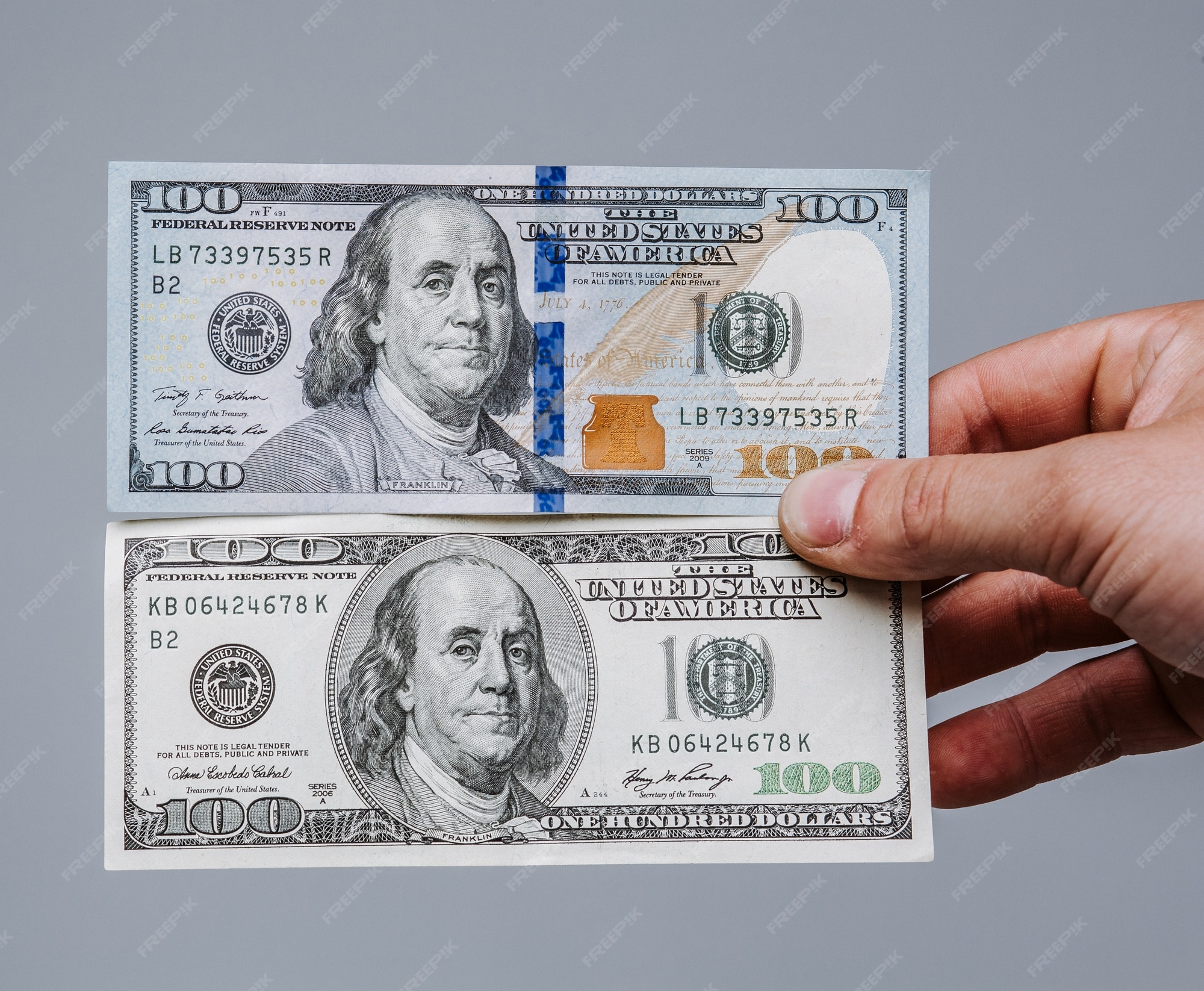 old vs new dollar