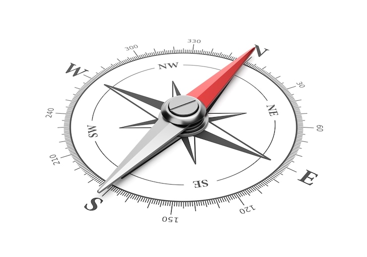 Compass Isolated