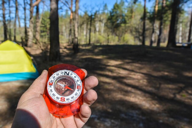 Compass orientation