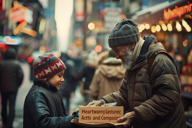 Compassionate urban act of kindness