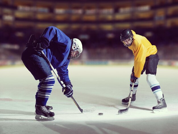 competitieconpet voor ijshockeysportspelers