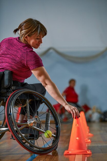 Competitions of the disabled indoor Sport For Disabled