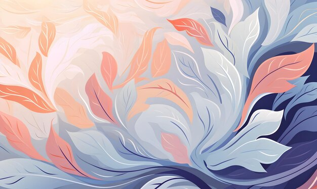 Complex background with pale details flat | Premium AI-generated image