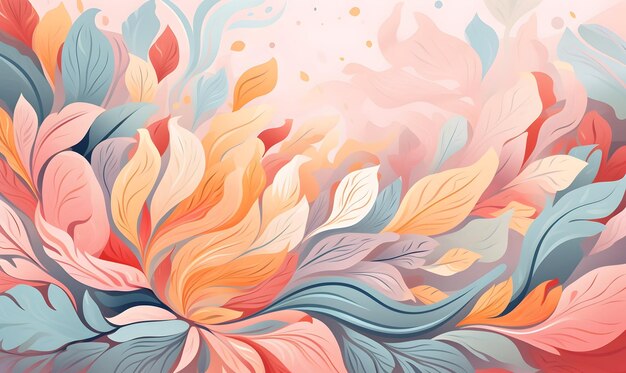 Complex background with pale details flat | Premium AI-generated image