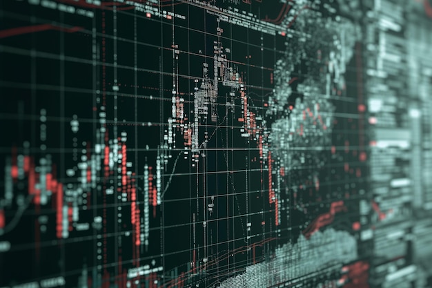 Complex Financial Data Analysis on Digital Screen