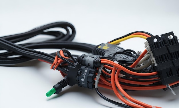 Complex wiring harness for the car building industry