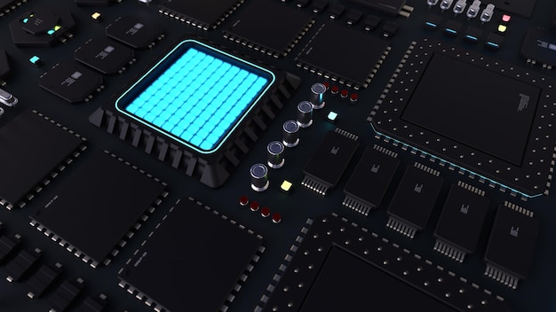 Components of computing power on a chip the concept of nextgeneration computer technology