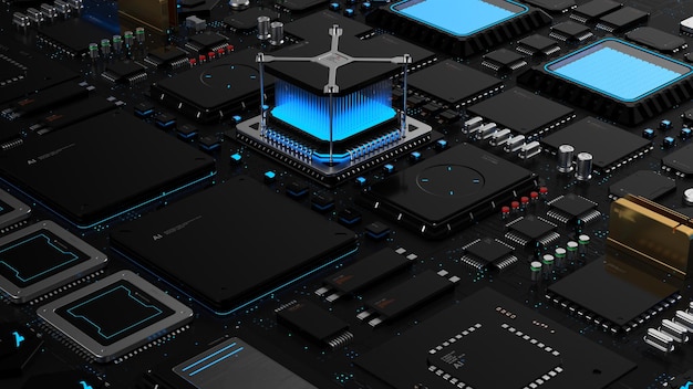 Photo components of computing power on a chip the concept of nextgeneration computer technology