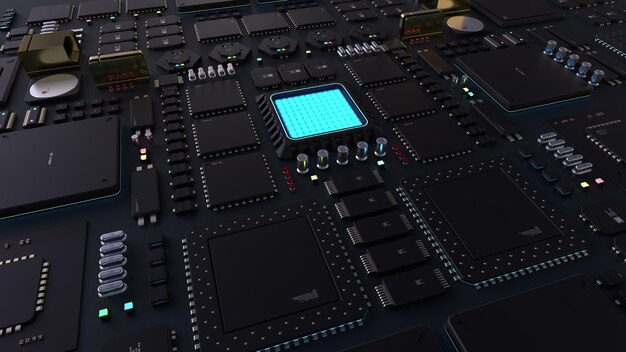 Components of computing power on a chip the concept of nextgeneration computer technology