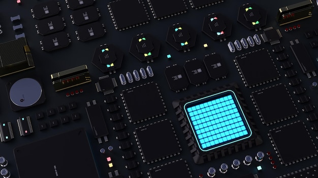 Components of computing power on a chip the concept of nextgeneration computer technology