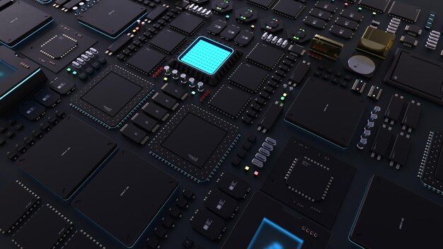 Components of computing power on a chip the concept of nextgeneration computer technology